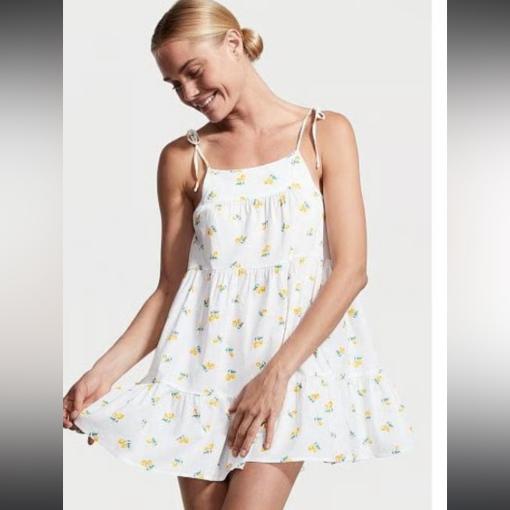 Victoria secret lemon mini dress 🍋
